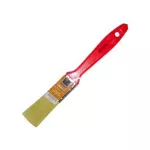 Brocha con mango rojo de cerda sintetica 1"
