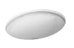 Lavatorio de submontar ovalado 490 x 360 mm sin rebosadero blanco Deca L.37.17