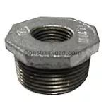 Bushing hierro galvanizado 50 x 25 mm (2" x 1")