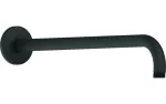 Brazo para ducha de pared redondo 410 mm negro mate Duravit UV0670028046