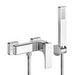 Ducha monomando cuerpo externo sin lavapie cromo Sauco Franz Viegener Z311/S6-CR
