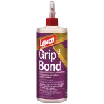 Cola para madera Grip Bond 3 amarilla 1/8 galon Lanco WA505-6