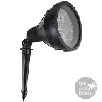 Reflector para exterior con estaca E27 90W 110V negro Bilar I Tecnolite H-725/NG