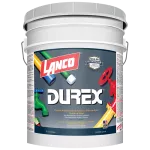 Pintura anticorrosiva Durex mate 15 minutos cubeta Lanco DE736-2 (blanco)