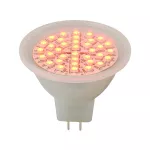 Bombillo LED GX5.3 MR16 2.3W 110V rojo Tecnolite MR16-SMDLED/2.3WRO