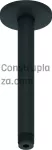 Brazo para ducha de techo redondo 200 mm negro mate Duravit UV0670025046