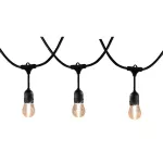 Serie de 24 luces incandescentes para exterior 14.6 metros Volteck SL-14I / 49993