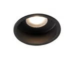 Lampara empotrada redonda GU10 8W 110V (89 mm) negro Hyde R Faro Barcelona 40115
