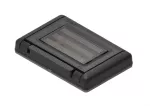 Placa para intemperie con dos tomas negra T&J Eagle IPW553-BK