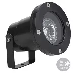 Reflector para exterior GX5.3 50W 110V negro Denia Tecnolite H-505/N