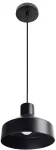 Lampara colgante E27 20W 100-240V (230 x 190 mm) negro Liza Blumenau 812300-08