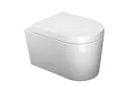 Inodoro suspendido doble descarga 3 y 6 litros 550/650 gramos con valvula Hydra blanco Link Deca P.232.17+AP.236.17+SP.132.01+2545.C.114