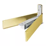 Bisagra doble accion al piso dorada Hermex BIP-151 / 43180 