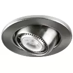 Lampara empotrada dirigible redonda G4 35W 100-240V halogena satinado Acari I Tecnolite YDC-345/S