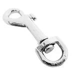 Gancho de zinc con ojo giratorio 7/16" x 2" Fiero BDZ-2 / 44029 