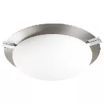 Plafon redondo 2 luces E27 30W 100-240V satinado Lazio Satin Tecnolite PTL-5050/S