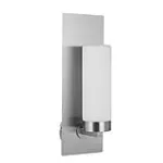 Lampara para baño de pared G9 40W 100-240V satinado Messina Tecnolite TL-6150/S