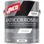 Anticorrosivo para techo y estructuras metalicas galon Lanco VA1456-4 (negro)