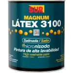 Pintura satinada Latex 3100 cuarto Sur 0310094014 (base pastel)