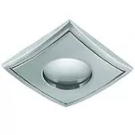 Lampara empotrada cuadrada GX5.3 50W 100-240V a prueba de vapor satinado Adria II Tecnolite YD-103/S