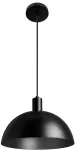 Lampara colgante E27 20W 100-240V (300 x 214 mm) negro Bia Blumenau 813010-08