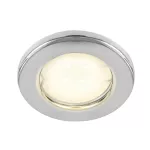 Lampara empotrada redonda GX5.3 50W 100-240V (87 mm) cromo Alezio Tecnolite YD-220/CR