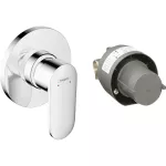 Mezclador para ducha monomando sin desviador cromo Vernis Blend Hansgrohe 71663000