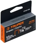 Grapas para ET-21 1/4" Truper ET-21-1/4 / 17970 (1000 por paquete)