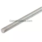 Barra roscada 1/2" x 36" (0.9 metros) - #13