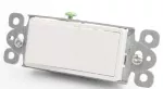 Interruptor sencillo 15A 110V comercial blanco Decor Eagle 6601-W