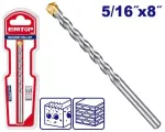Broca para concreto 5/16” x 8” Emtop ECDB0205163