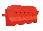 Barrera vial grande naranja (2.31 x 0.5 x 1 metros) Traffik Ecotank 23-TKG002