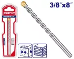 Broca para concreto 3/8” x 8” Emtop ECDB0203082