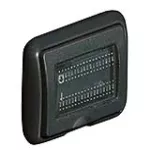 Placa para intemperie 3 modulos IP55 negro Idrobox Bticino 24603L