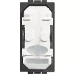 Interruptor 16A 110V sin cubretecla negro LivingLight Bticino L4001/0