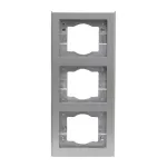 Flanger de aluminio de 3 salidas Omnibox Legrand 838TCAL