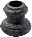 Macolla pequeña 16.5 mm hierro forjado decorativo para rejas 128/19