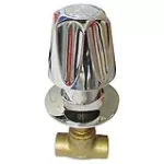Llave empotrar para baño sencilla tipo PP