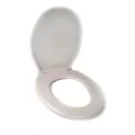 Asiento para inodoro blanco redondo Conforto Corona 07000188.020