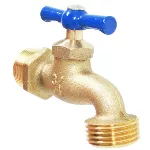 Llave chorro para manguera de laton 1/2" Foset LLJ-120B / 49089 