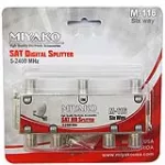 Distribuidor Coaxial CATV Splitter 6 Vias 2300 Mhz