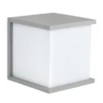 Lampara para exterior de pared E27 15W 100-240V IP45 satinado Toulon Tecnolite H-1200/S
