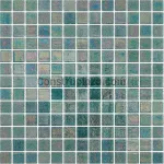 Vitroceramica brillante Nacar Verde (G326) 2.5 x 2.5 cm Togama
