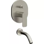 Mezclador para ducha monomando con lavapie niquel Coty Franz Viegener Z106/D9-QLR