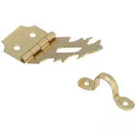 Aldaba decorativa 5/8" x 1-7/8" bronce National Hardware N211-466