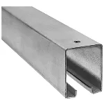 Riel para porton 8 pies galvanizado National Hardware N105-726