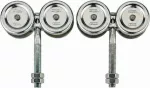 Carrito para riel de porton con perno 600 libras (300 libras por rodin) National Hardware N181-461 (2 por paquete)