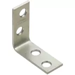 Codo de refuerzo 1-1/2" x 5/8" galvanizado National Hardware N113-134 (4 por paquete)