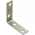 Codo de refuerzo 2" x 5/8" galvanizado National Hardware N113-308 (4 por paquete)