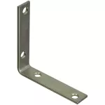 Codo de refuerzo 3-1/2" x 3/4" galvanizado National Hardware N113-399 (4 por paquete)